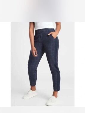 Athleta Brooklyn Textured Ankle Pants